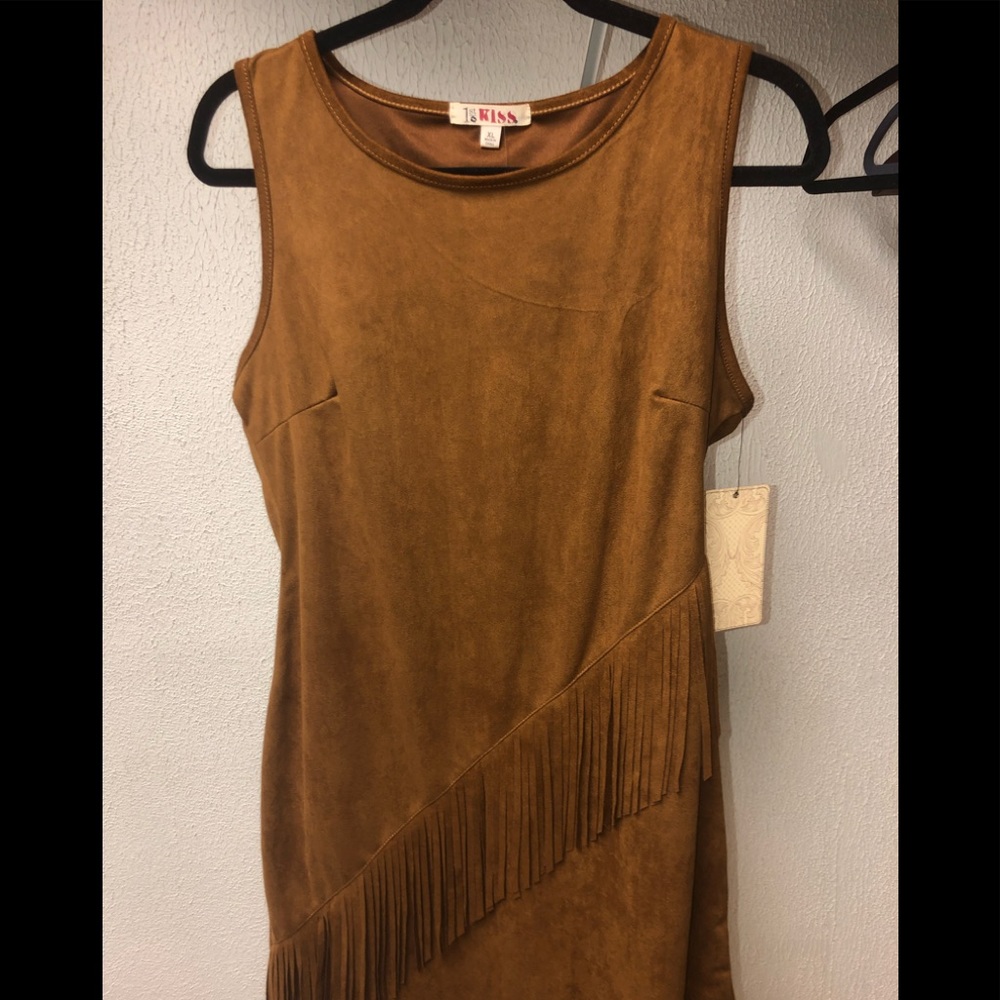 Suede Dress